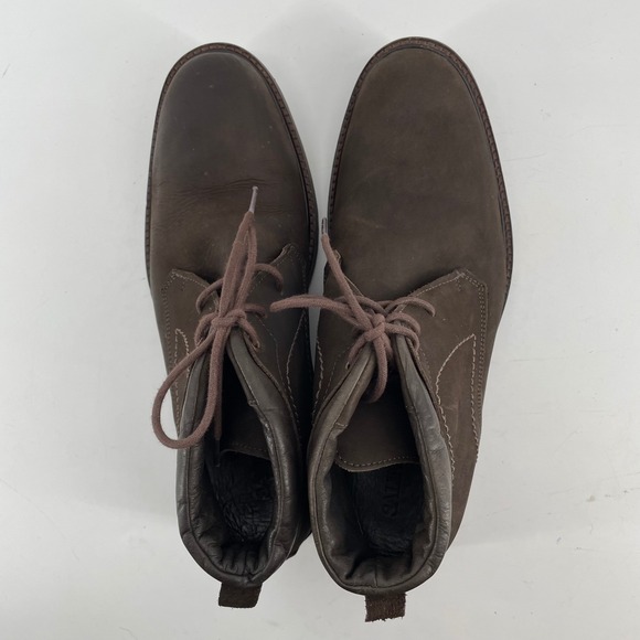 Salinger Made in Brazil Leather Boot Brown Men\'s 10 US 43 EU Lace Up Chukka